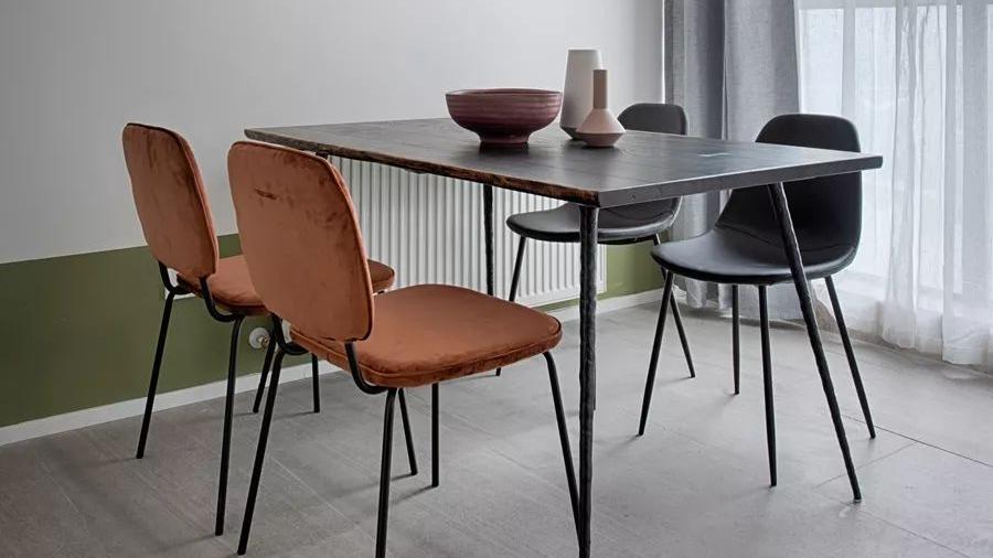 82平的简约风小户型二居室，半墙隔断带来更好采光