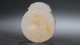 |旧藏-和田玉平安无事牌