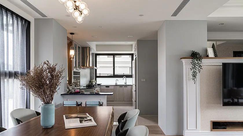 刚装的美式新房，效果特满意，尤其是电视墙