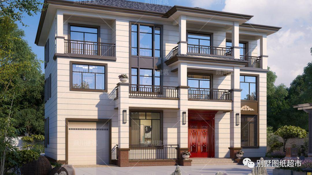 5套自建别墅，风格经典多样化，美观又大气，都是实打实的好设计