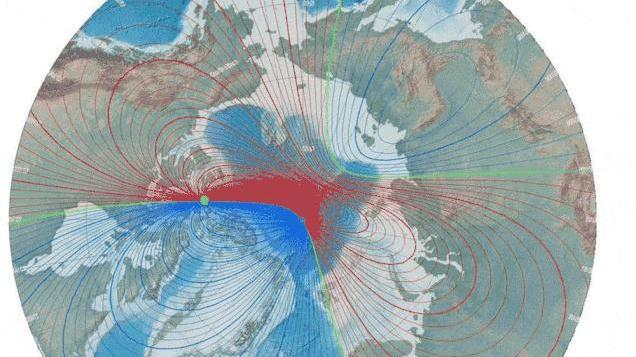 地磁南极继续移向西伯利亚！已漂移2250公里，未来或会穿过中国？