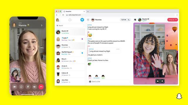 Snapchat|Snapchat 很快将在法国的计算机上访问……但不是每个人都可以