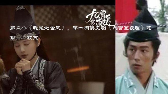我是刘金凤|第二个《我是刘金凤》，李一桐倭风剧《九霄寒夜暖》过审