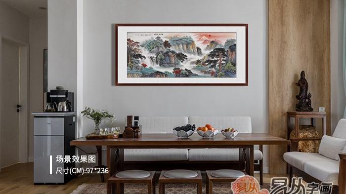 客厅挂什么装饰画合适 来看看你家选对了吗