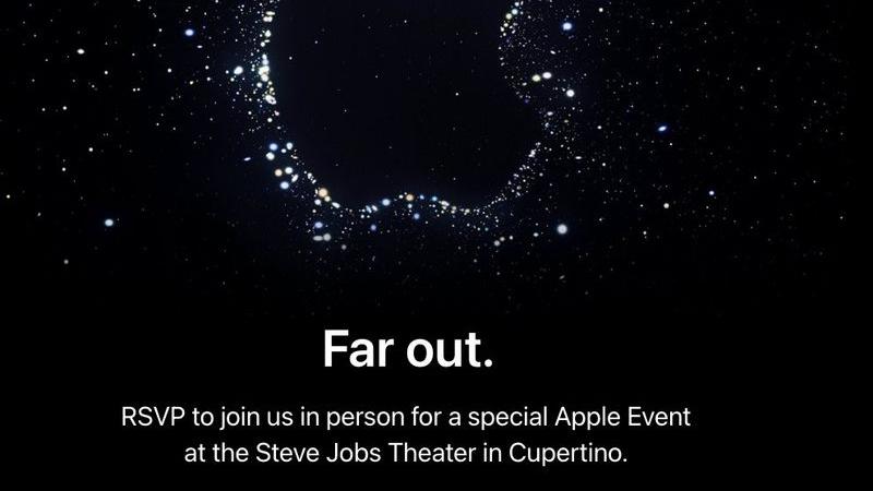 苹果确认iPhone 14“Far Out”活动将于9月7日举行