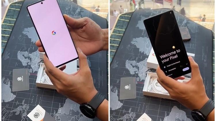 Google|谷歌Pixel 7 Pro真机曝光，首款预装Android 13的手机