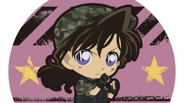 名侦探柯南|名侦探柯南迷彩服Q版周边，战损小兰可爱带感，一整个爱住了