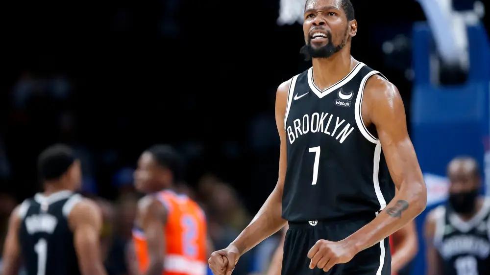 27分5助+4连胜，篮网没必要考虑交易欧文，杜兰特总冠军有希望