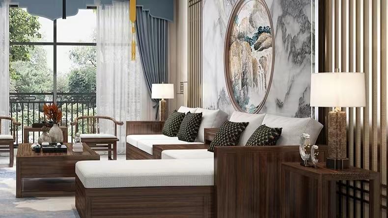 新中式展现传统文化之美，充满典雅复古的美感