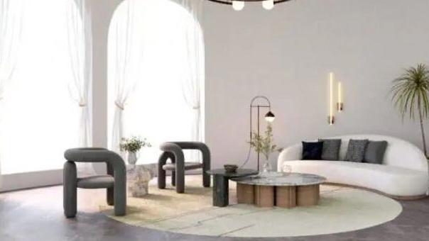 那些运用在室内空间的「曲线」设计--美极了