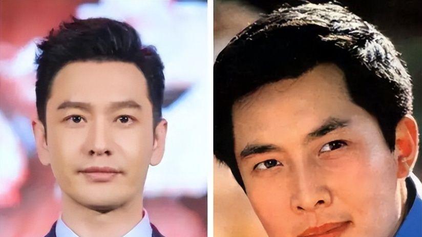 黄晓明|黄晓明见到唐国强弯腰握手，两人合作拍宣传片，网友称男神相遇了