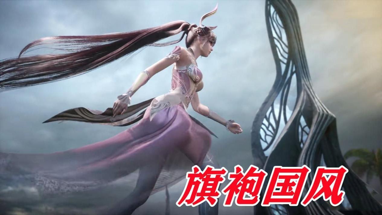 小舞|斗罗中最美的五条裙子，小舞有国风设计，比比东和千仞雪一个模板