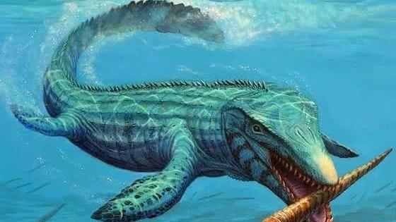 沧龙是远古海洋霸主，但科学家还原一种海洋生物，甚至以沧龙为食