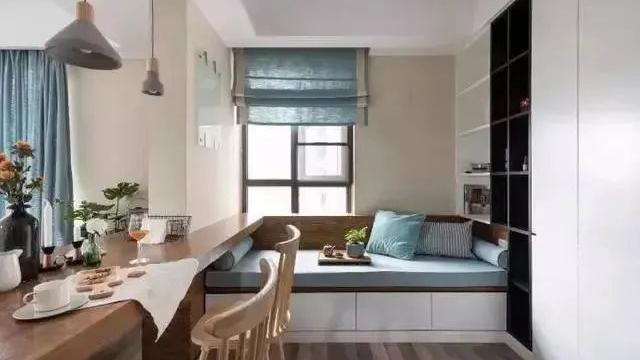 89平新房，一进门鞋柜把人迷住了，头一次见这么装，个性实用！