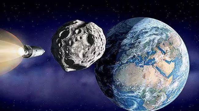 如果一颗小行星突然来了，那么可能会毁灭地球！
