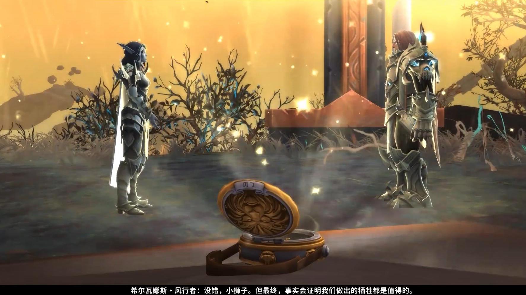 海贼王|魔兽世界：安度因看上希尔瓦娜斯？不做国王，与她在噬渊爬塔