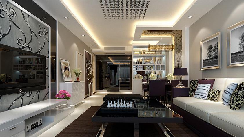 110平端显大气的简约风，直奔主题温馨