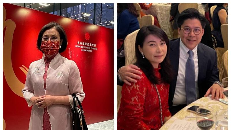 郭晶晶|名流聚会！霍启刚肚腩抢镜，汪明荃红旗袍惊艳，郭晶晶穿旧衣节俭