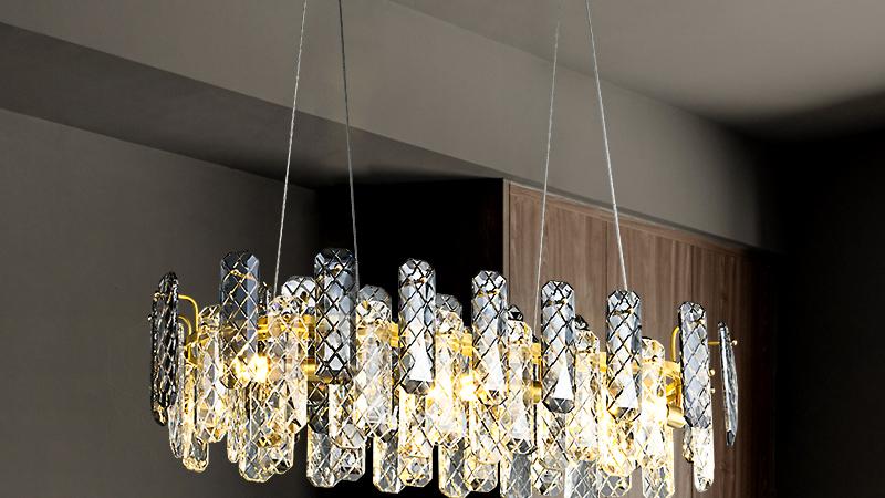 轻奢风水晶灯，给你一个有质感的家