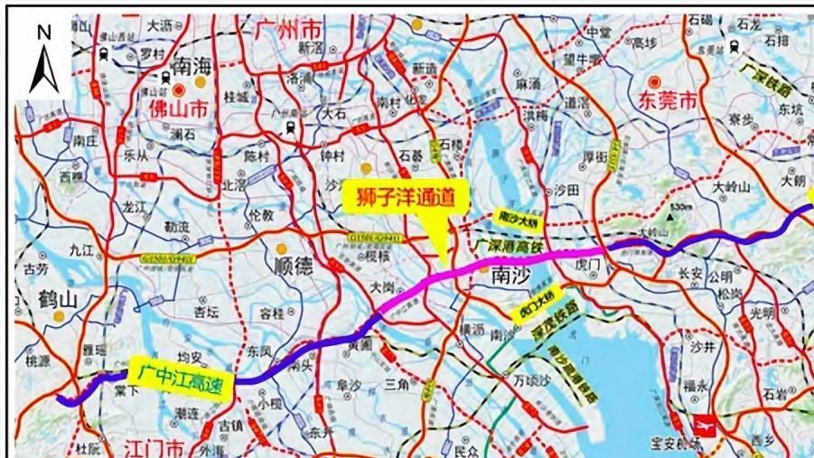 当初那么多人反对狮子洋通道在鸡谷山路建高速，如今怎么样了