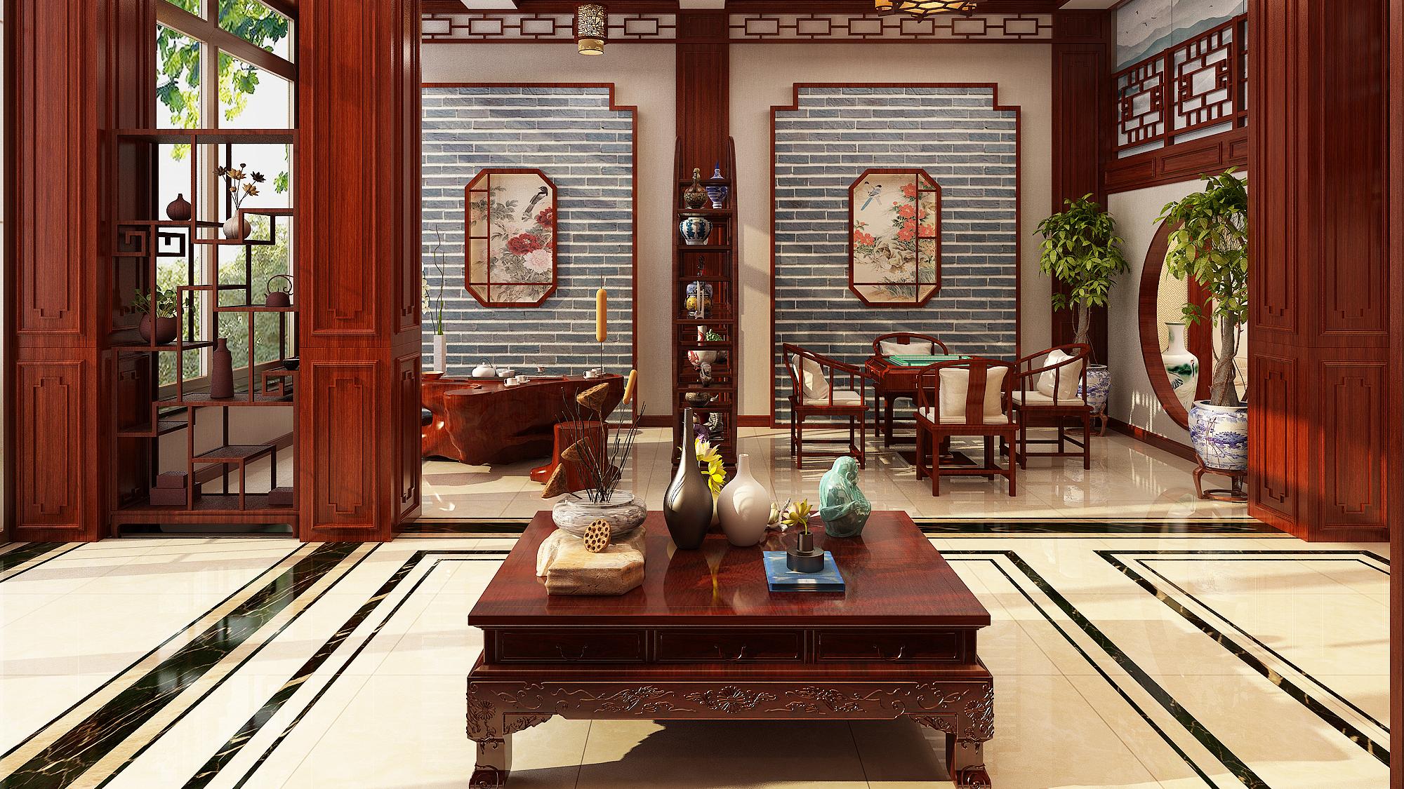中式红木装修，感受浓浓的古典魅力