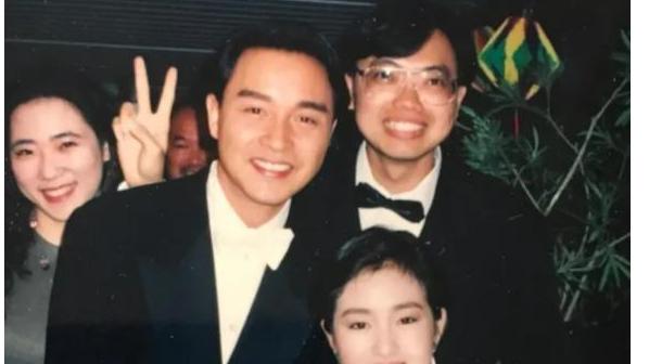 张国荣|当年张国荣在杀青宴上摔酒杯：你要再敢打她，我让你吃不了兜着走