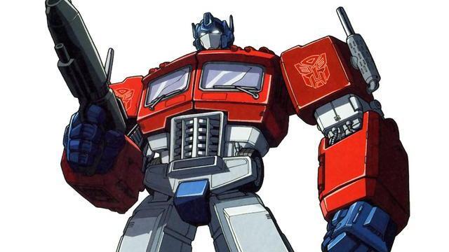 |肌肉感十足，变形金刚G1经典角色插画