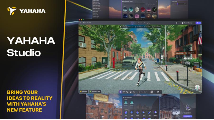 5G|三七互娱投资元宇宙UGC平台YAHAHA  看好无代码的3D创作工具