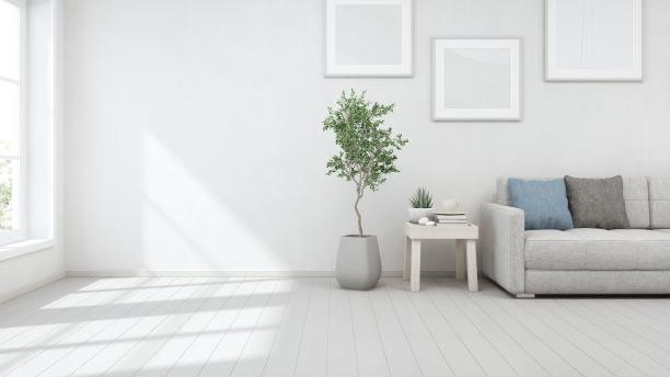 开间采光良好，空间紧凑，主人可以在客厅观赏一览无遗的美景