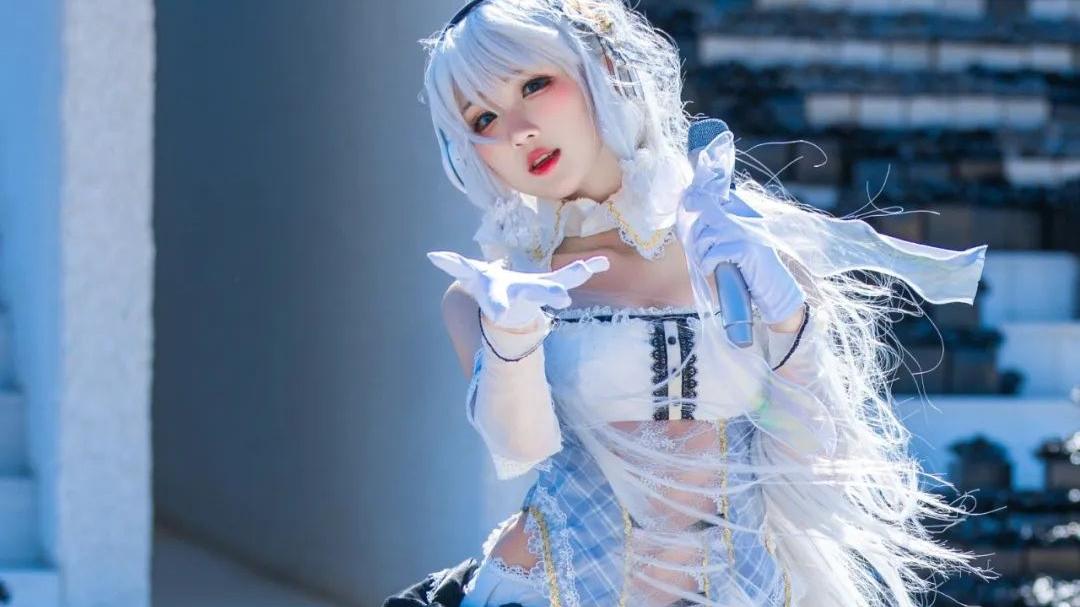 小姐姐|cos：碧蓝航线光辉μ兵装cos正片@瓦斯塔亚