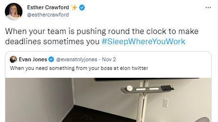|马斯克把推特办公室改成“旅馆”让员工住公司上班，被调查还嘴硬！