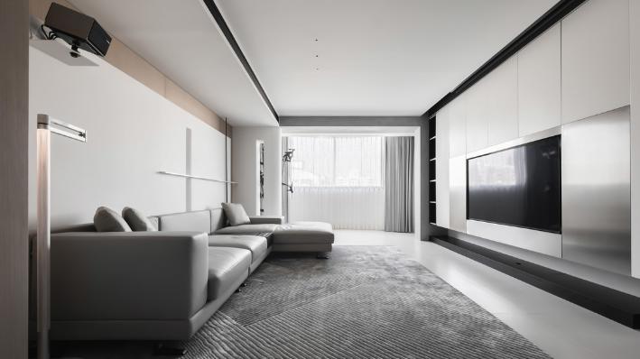 126㎡小高层，很经典的现代简约设计，简约耐看，不容易过时