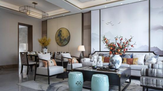 450平新中式大别墅，现代东方的韵味这不就来了嘛