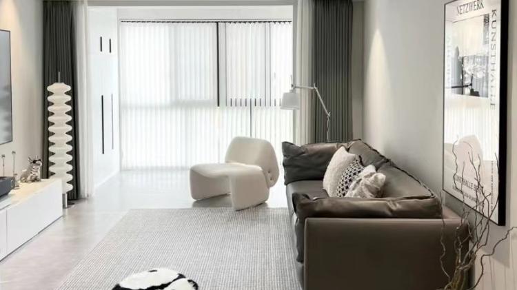 105㎡卧室变餐厅，开放餐厨成就简洁婚房