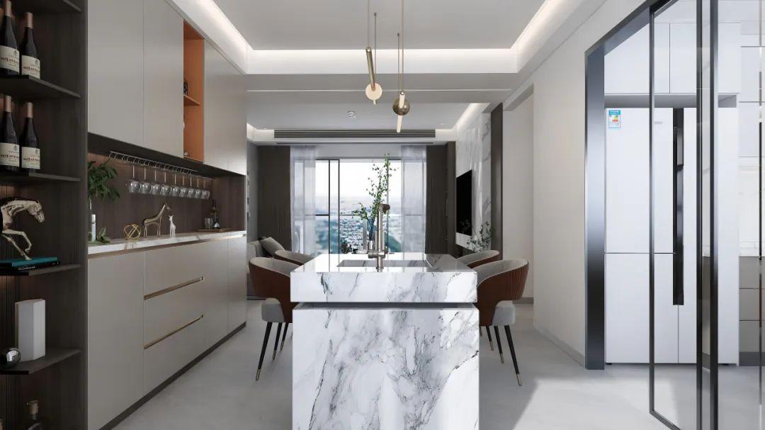 旧房改造翻新丨现代轻奢120㎡，细品时光茗香