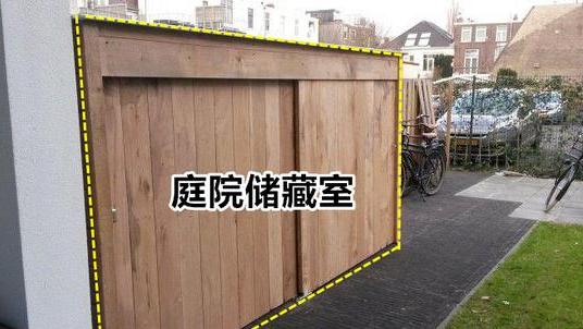 收纳|要是有个院子，还是动手搭个储藏室最放心，收纳整齐，院子也干净