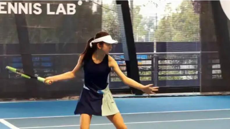 田亮|田亮女儿打网球打得这么好，是不是要发展成职业？田亮：想多了