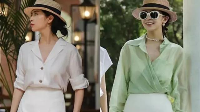 求职|衬衫才是夏季百搭王，配裙子裤子都好看，不会搭配的看这里