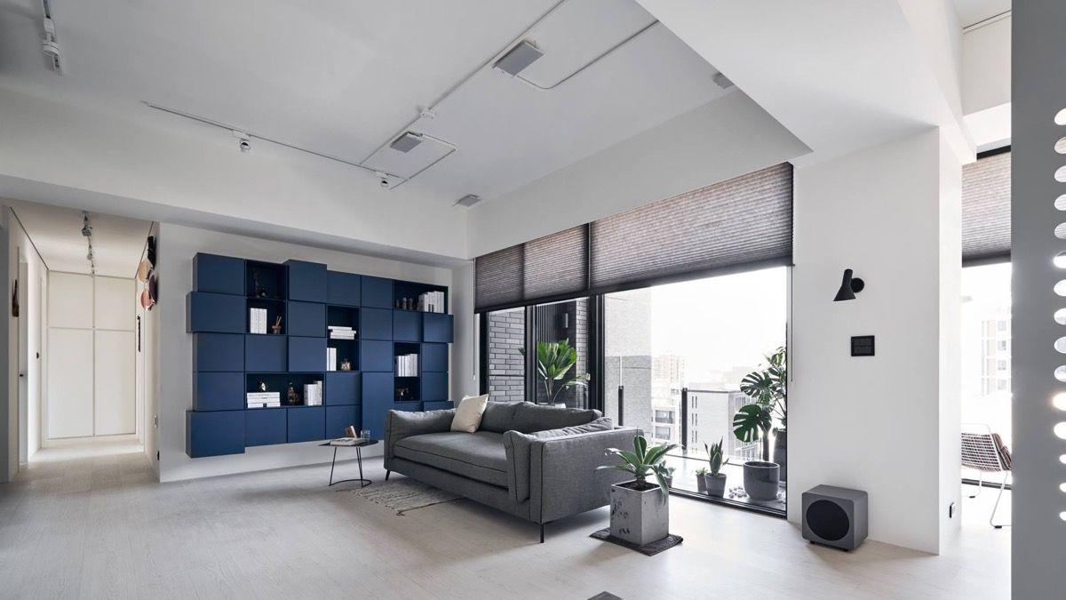 年轻专业人士的城市公寓装饰