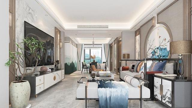 房子装中式，不需要面积有多大，一样能装出效果，这户真的很美