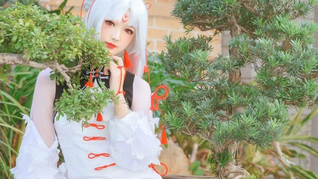 阴阳师|cos：阴阳师魔都绮梦 不知火cos正片@梦璃