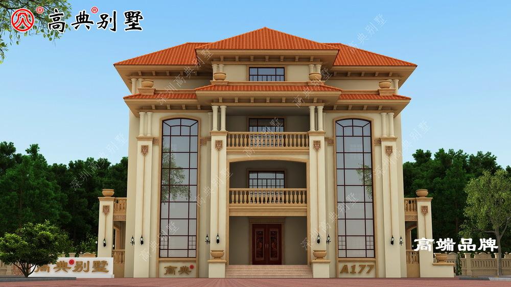 设计的房屋建筑语言丰富，造型美观，这样的才叫别墅