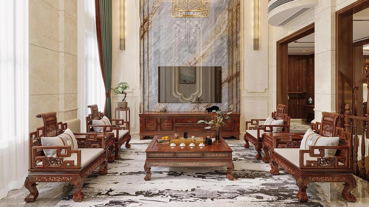 红木整装，致敬中式古建