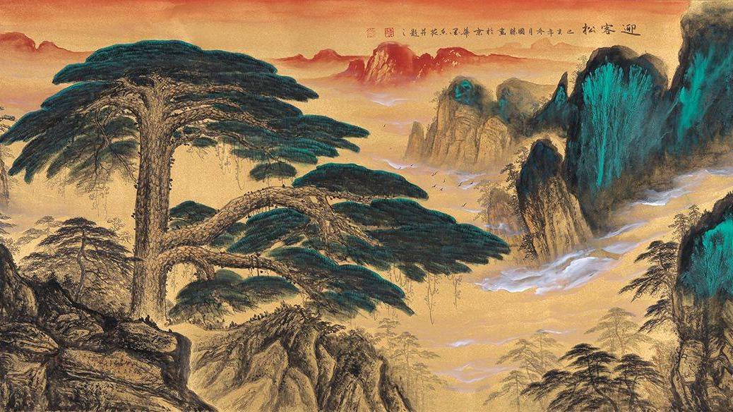 客厅沙发墙挂画如何选 这些山水画只看一眼就让您怦然心动