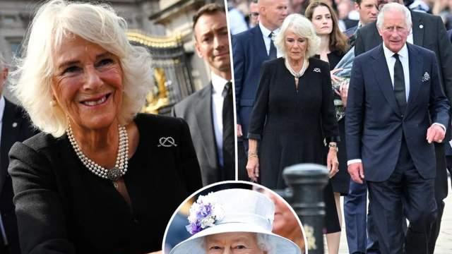 75岁卡米拉苦尽甘来，接受英国民众朝拜，众人高呼“王后万岁”