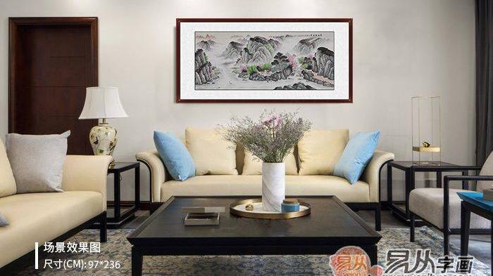 家居画怎么选？ 挂上这些山水画简直太美了！