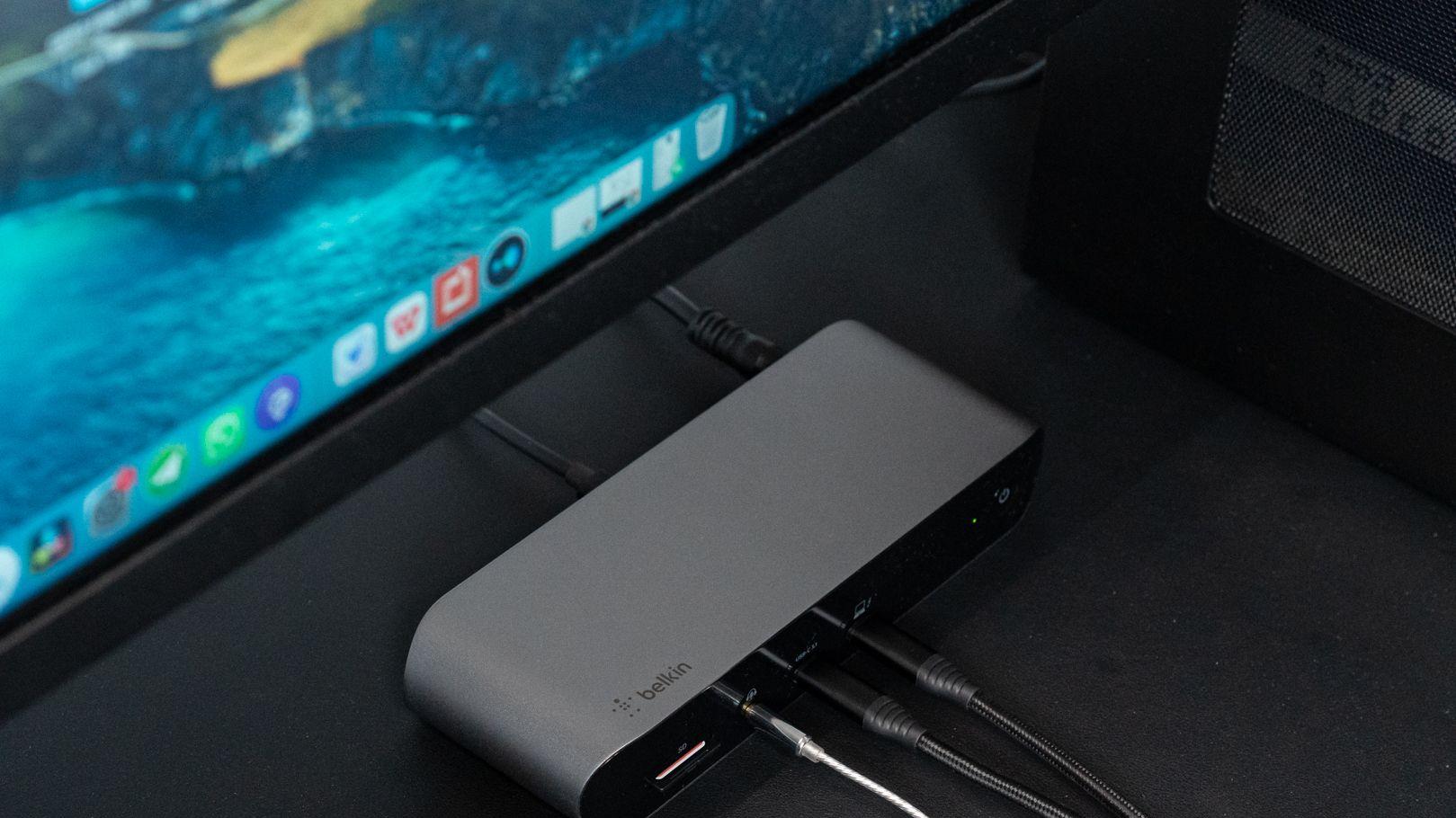 |一年换了5个拓展坞，最后我选了它！贝尔金雷电4专业拓展基座体验