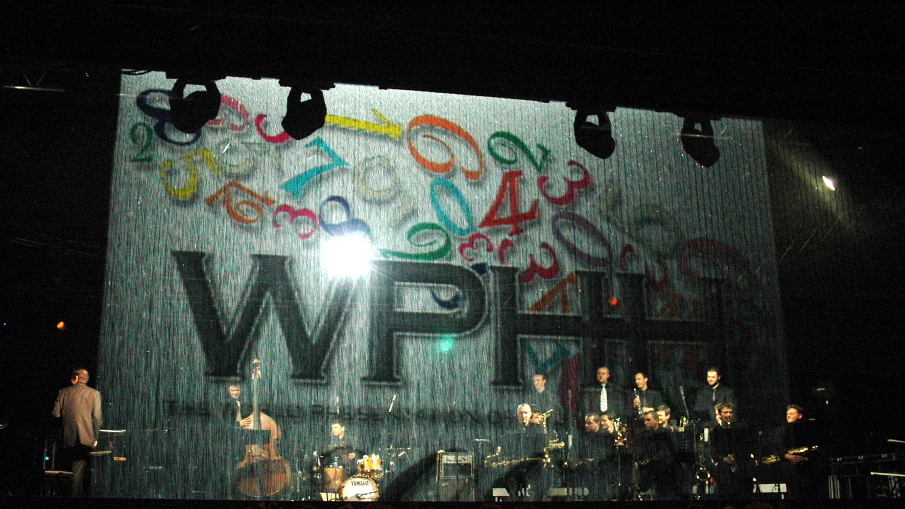 当一个灵动的发布会背景墙——法国国际水秀