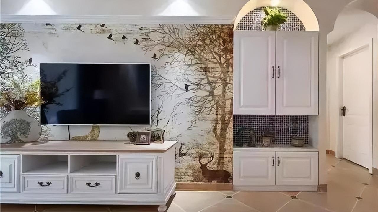 参观新房，一进门就看呆了，超喜欢卧室的嵌入式收纳柜