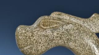 老玩家|老玩家旧藏 和田玉c字猪龙